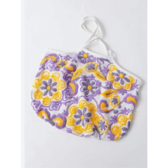 Urban Outfitters Handbags - New Urban Outfitters Tufted Market Tote Bag size 17”x17”